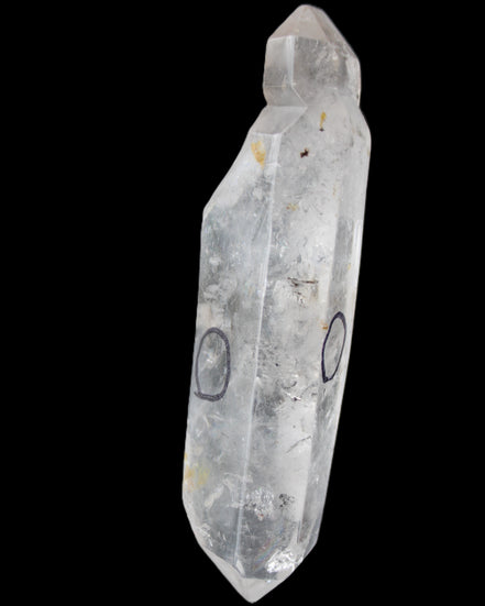 Herkimer Diamond Quartz Enhydro 97*30*21mm 97g in sunlight - Rocks and Things Store