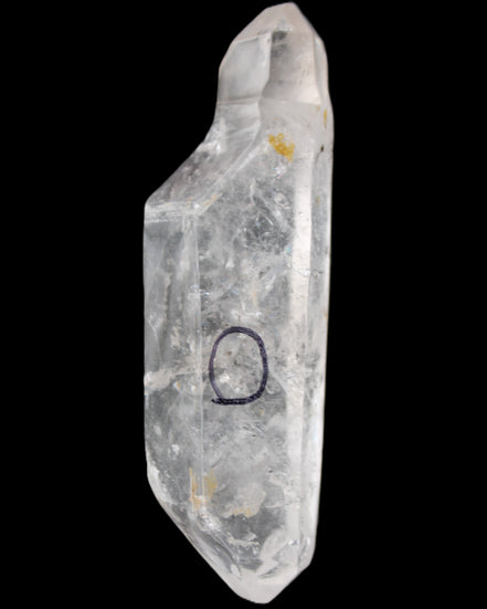 Herkimer Diamond Quartz Enhydro 97*30*21mm 97g in sunlight - Rocks and Things Store