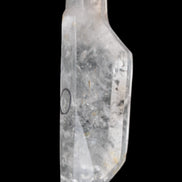 Herkimer Diamond Quartz Enhydro 97*30*21mm 97g in sunlight - Rocks and Things Store