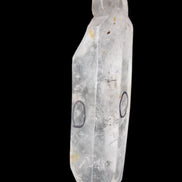 Herkimer Diamond Quartz Enhydro 97*30*21mm 97g in sunlight - Rocks and Things Store