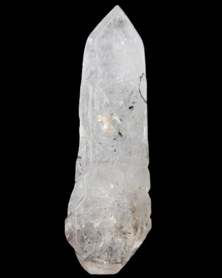 Herkimer Diamond Quartz Enhydro 97*30*21mm 97g in sunlight - Rocks and Things Store