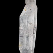 Herkimer Diamond Quartz Enhydro 97*30*21mm 97g in sunlight - Rocks and Things Store