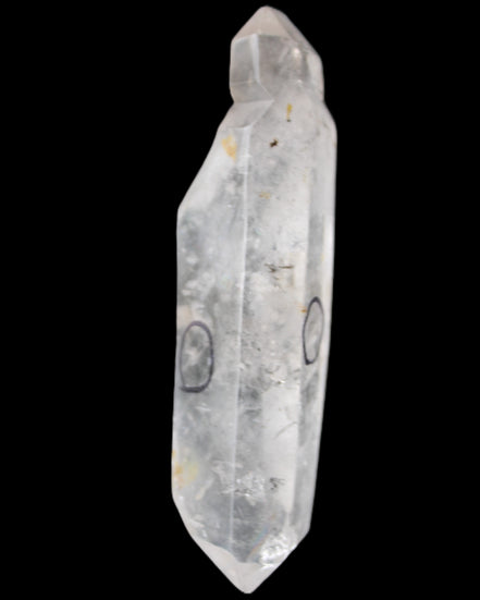Herkimer Diamond Quartz Enhydro 97*30*21mm 97g in sunlight - Rocks and Things Store