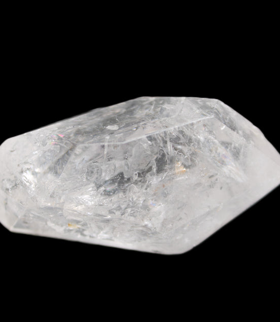 Herkimer Diamond Quartz Enhydro 64*33*31mm 79g in sunlight - Rocks and Things Store