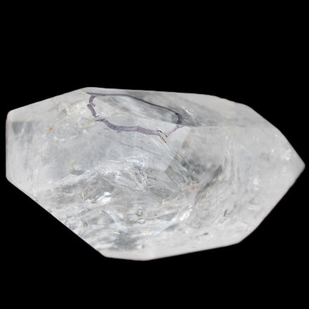 Herkimer Diamond Quartz Enhydro 64*33*31mm 79g in sunlight - Rocks and Things Store