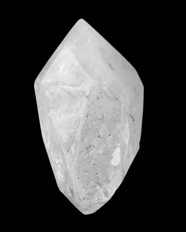 Herkimer Diamond Quartz Enhydro 77*37*33mm 145g in sunlight - Rocks and Things Store
