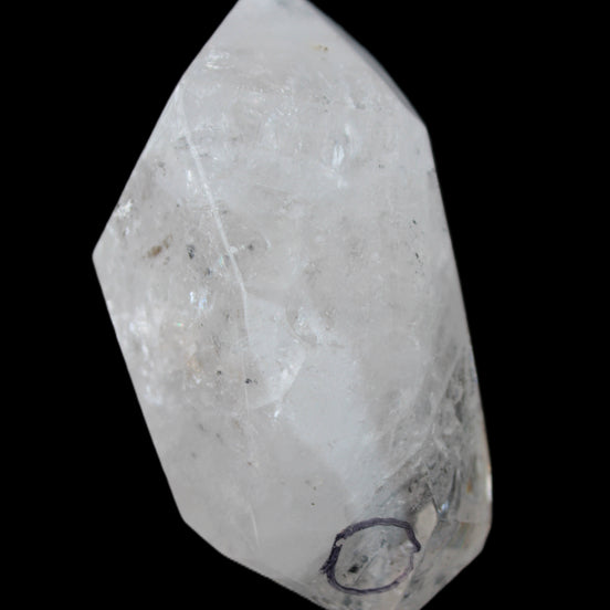 Herkimer Diamond Quartz Enhydro 77*37*33mm 145g in sunlight - Rocks and Things Store