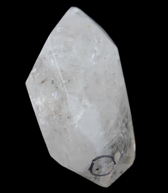 Herkimer Diamond Quartz Enhydro 77*37*33mm 145g in sunlight - Rocks and Things Store