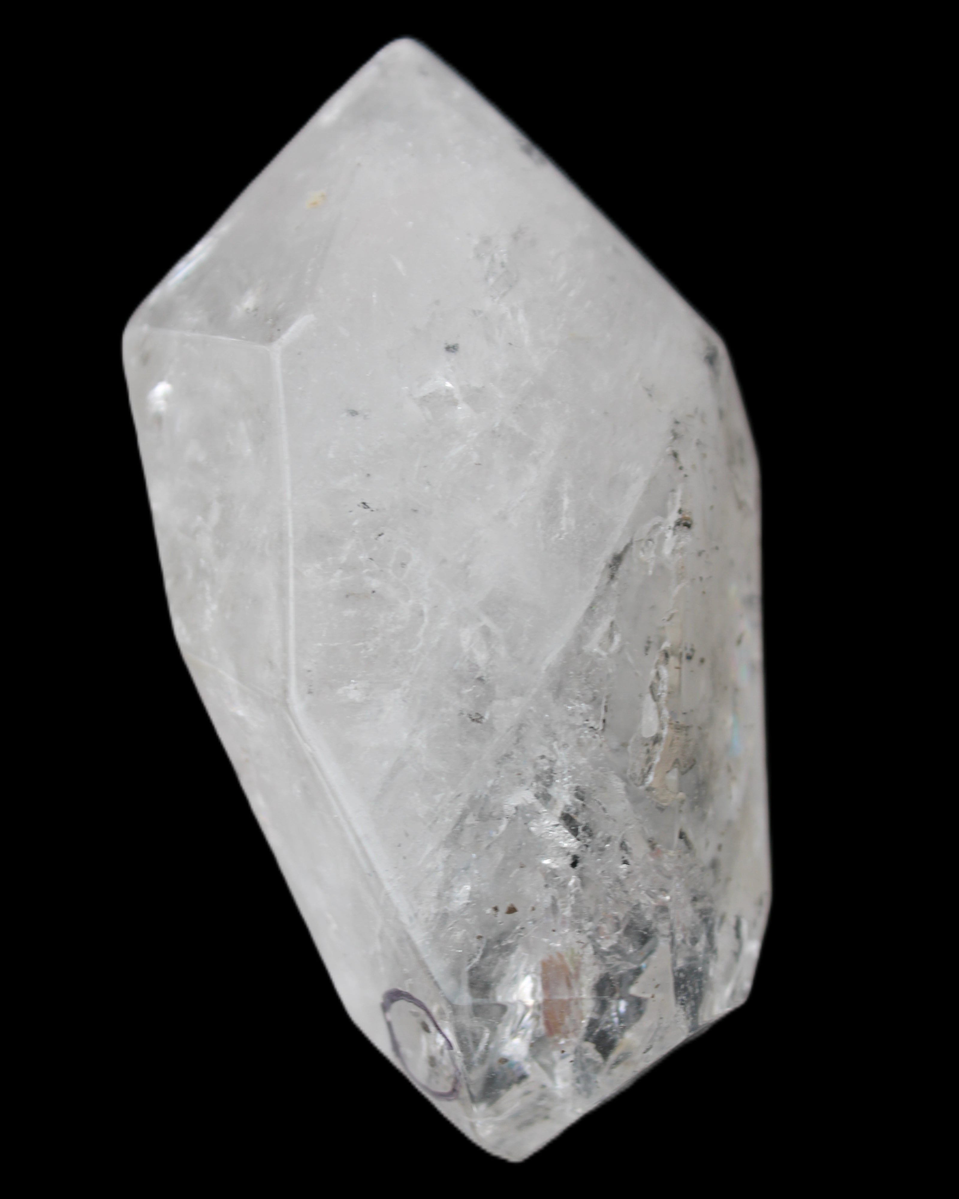 Herkimer Diamond Quartz Enhydro 77*37*33mm 145g in sunlight - Rocks and Things Store