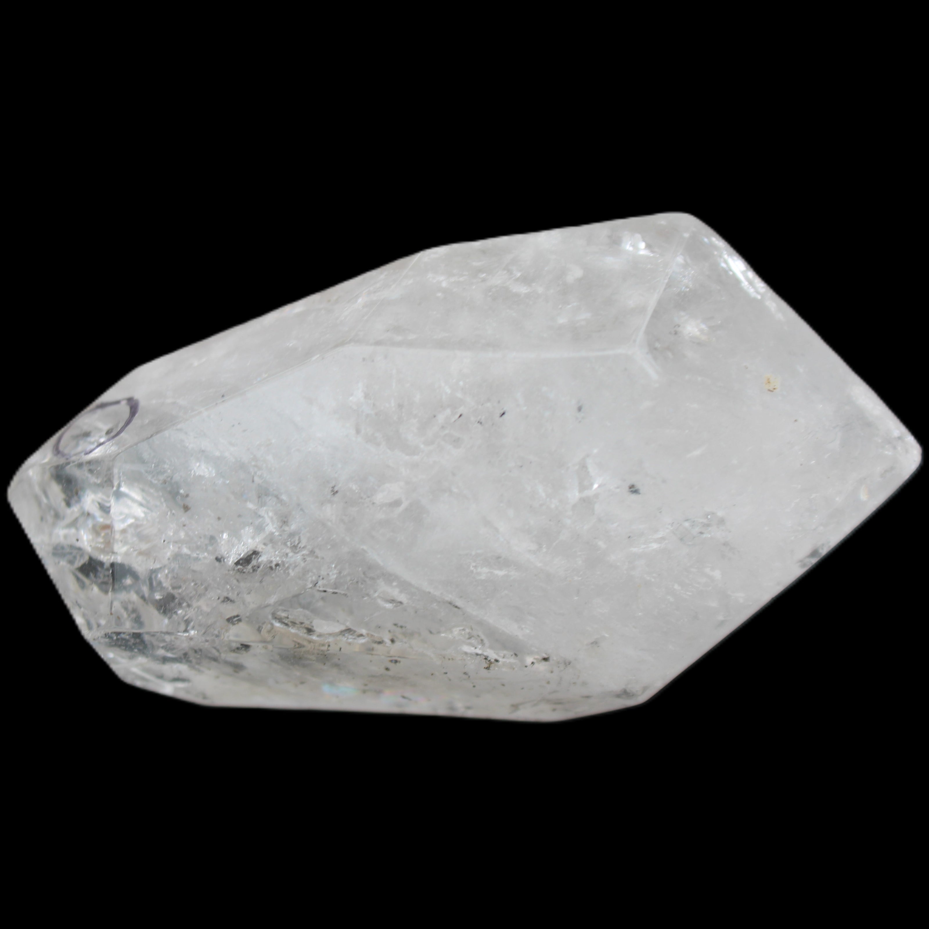 Herkimer Diamond Quartz Enhydro 77*37*33mm 145g in sunlight - Rocks and Things Store
