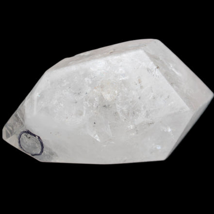 Herkimer Diamond Quartz Enhydro 77*37*33mm 145g in sunlight - Rocks and Things Store
