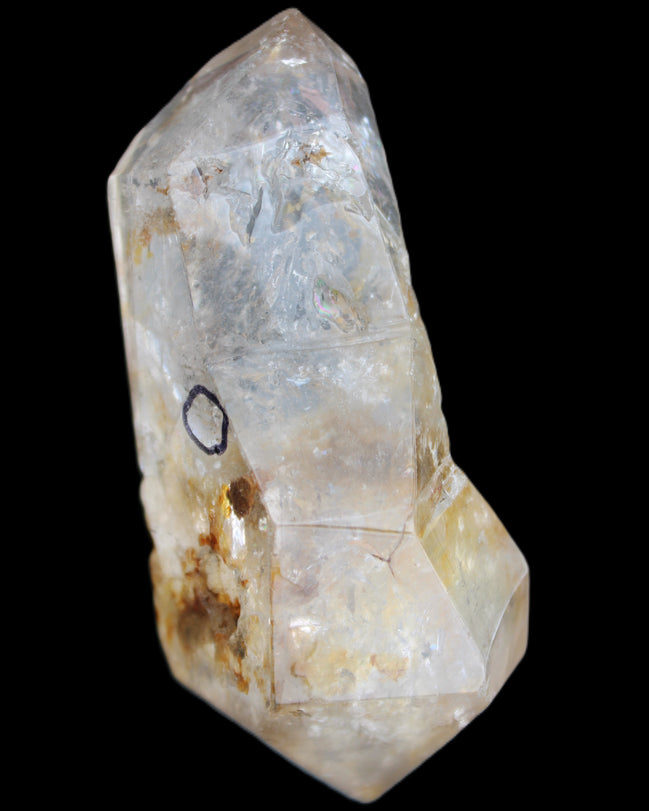 Herkimer Diamond Quartz Enhydro 101*45*40mm 180g in sunlight - Rocks and Things Store