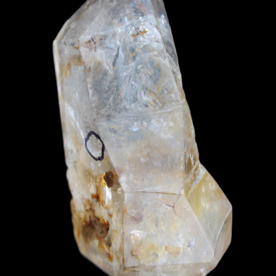 Herkimer Diamond Quartz Enhydro 101*45*40mm 180g in sunlight - Rocks and Things Store
