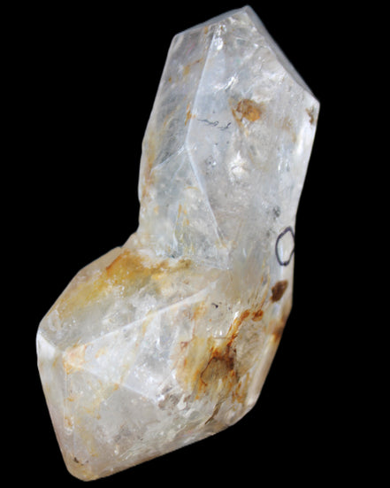 Herkimer Diamond Quartz Enhydro 101*45*40mm 180g in sunlight - Rocks and Things Store