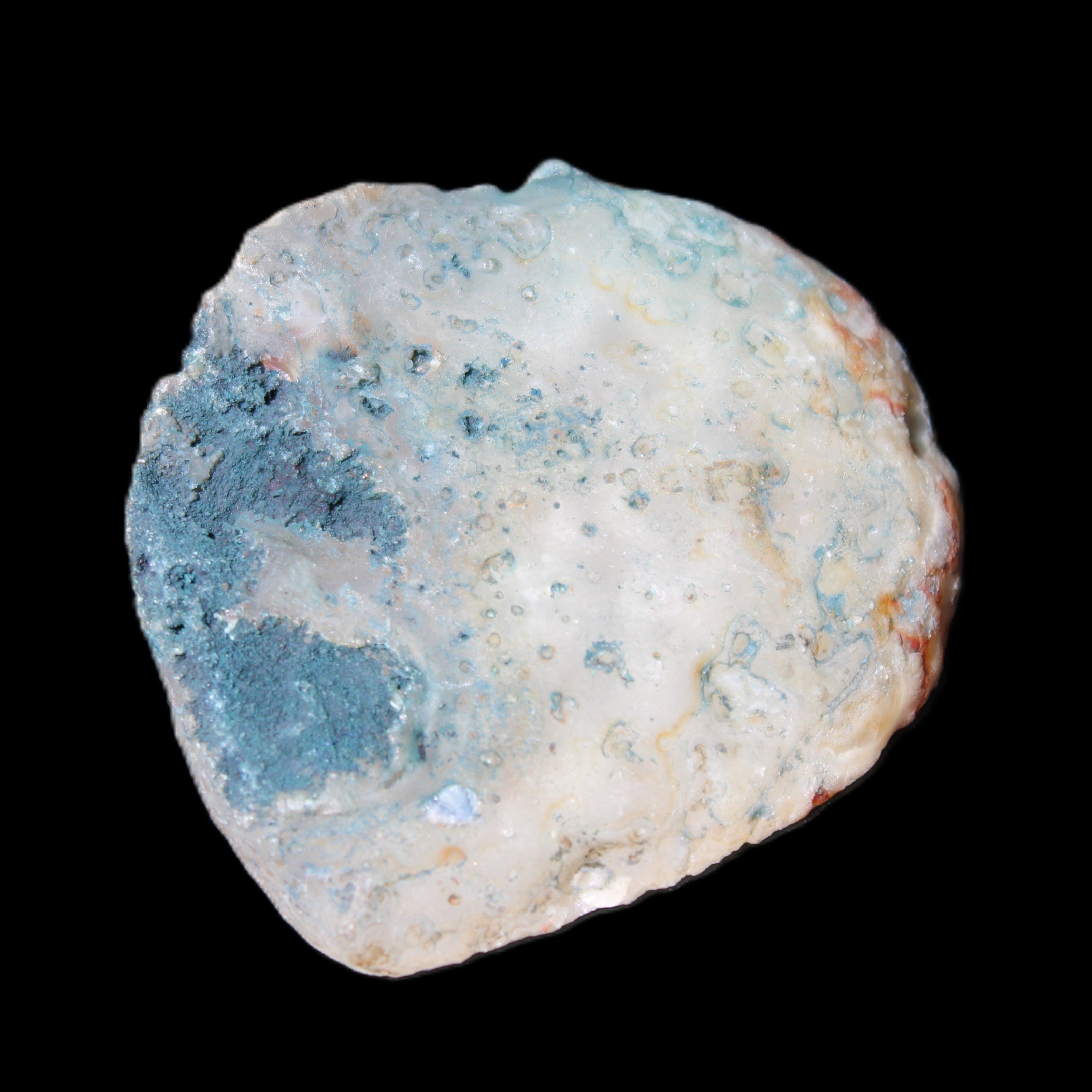 Agate Quartz geodes 52*30*31mm 49g in sunlight - Rocks and Things Store