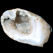 Agate Quartz geodes 52*30*31mm 49g in sunlight - Rocks and Things Store