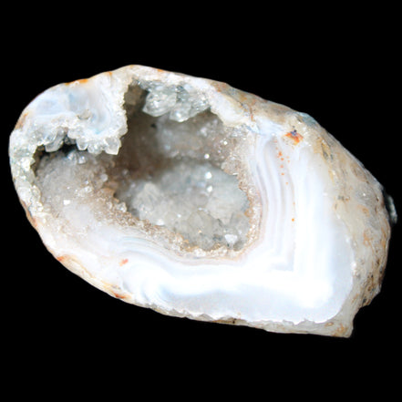 Agate Quartz geodes 52*30*31mm 49g in sunlight - Rocks and Things Store