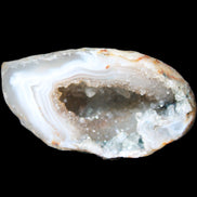 Agate Quartz geodes 52*30*31mm 49g in sunlight - Rocks and Things Store