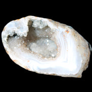 Agate Quartz geodes 52*30*31mm 49g in sunlight - Rocks and Things Store