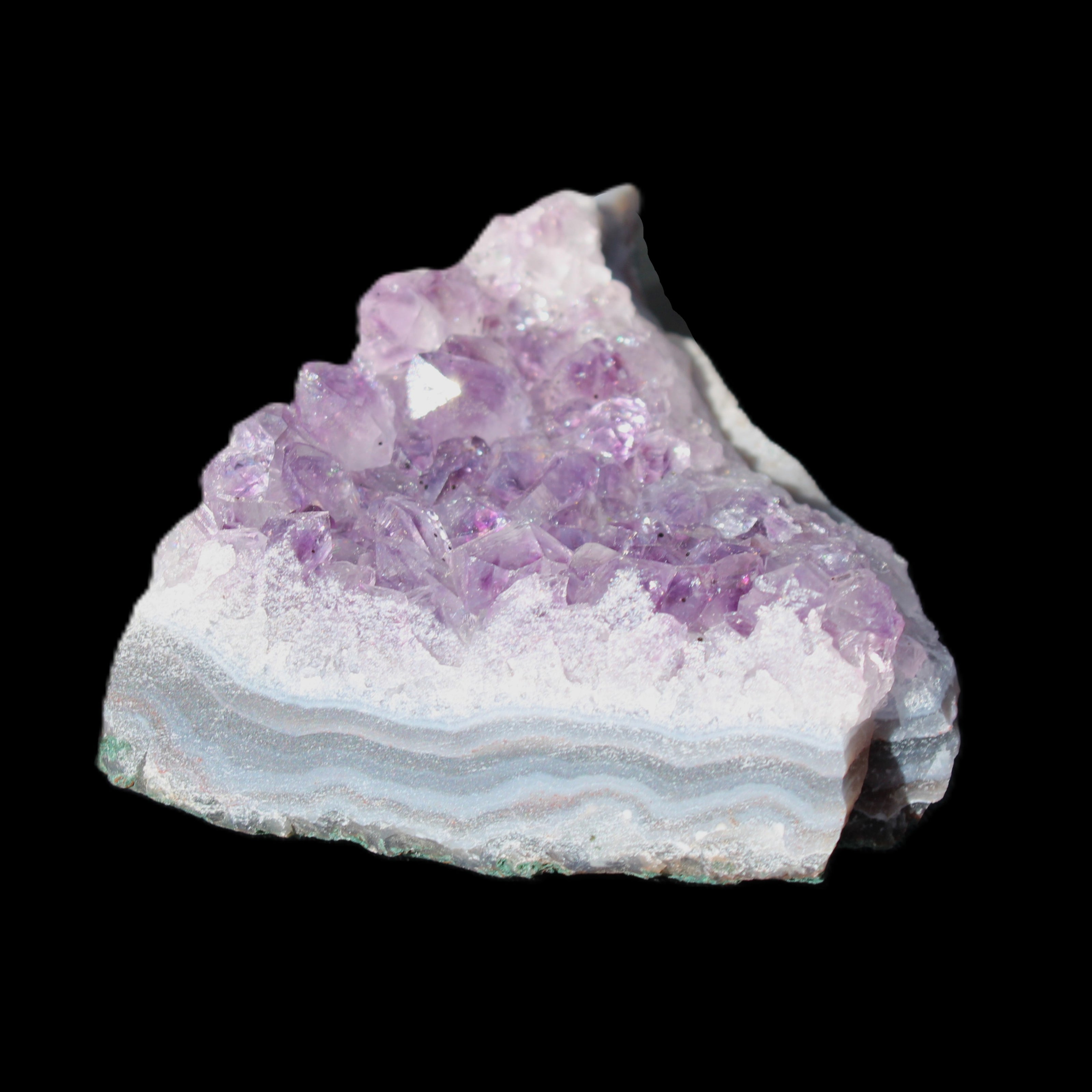 Amethyst cluster 43-54mm 44-53g in sunlight - Rocks and Things Store