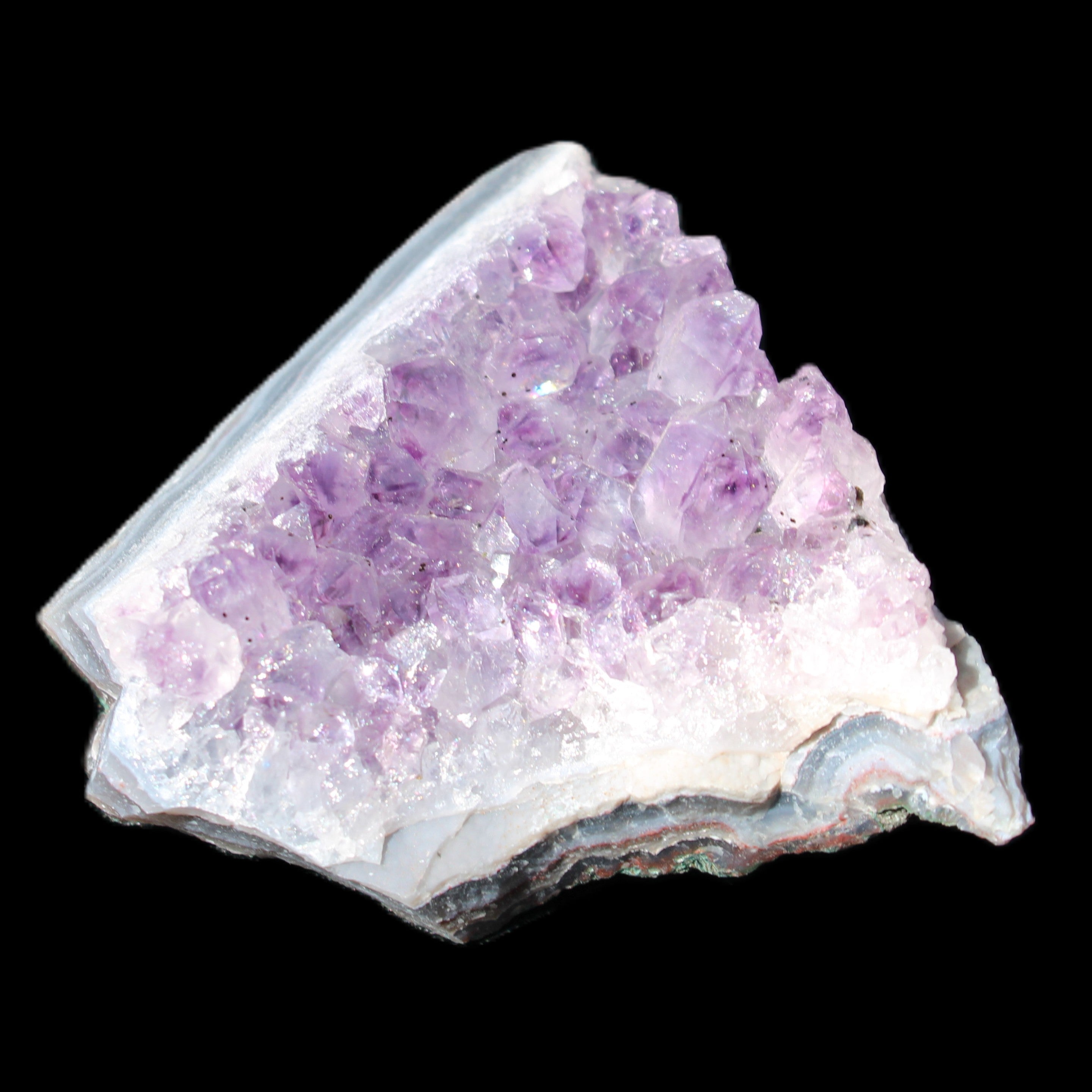 Amethyst cluster 43-54mm 44-53g in sunlight - Rocks and Things Store