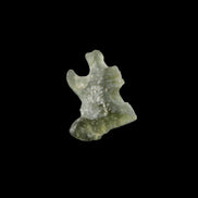 Moldavite from Czech Republic14*9mm 5.5ct 1.1g in sunlight - Rocks and Things Store