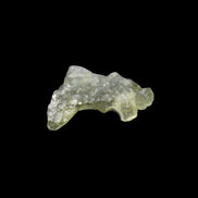 Moldavite from Czech Republic14*9mm 5.5ct 1.1g in sunlight - Rocks and Things Store