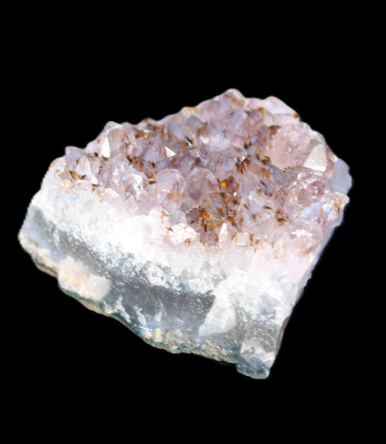 Amethyst cluster with Biotite 37*27mm 37.7g in sunlight - Rocks and Things Store