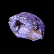 Purplish Electroplated Agate Quartz geodes 48-52mm 48-69g in sunlight - Rocks and Things Store