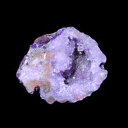 Purplish Electroplated Agate Quartz geodes 48-52mm 48-69g in sunlight - Rocks and Things Store