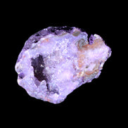 Purplish Electroplated Agate Quartz geodes 48-52mm 48-69g in sunlight - Rocks and Things Store