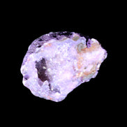 Purplish Electroplated Agate Quartz geodes 48-52mm 48-69g in sunlight - Rocks and Things Store