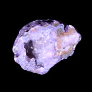 Purplish Electroplated Agate Quartz geodes 48-52mm 48-69g in sunlight - Rocks and Things Store