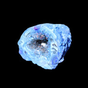 Blue Electroplated Agate Quartz geode range 40-67mm 30-63g in sunlight - Rocks and Things Store