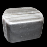 Black banded Obsidian paperweight 58/61*38/42*32/37mm 205/225g in sunlight - Rocks and Things Store