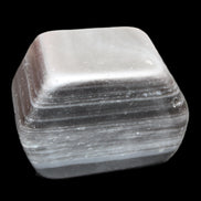 Black banded Obsidian paperweight 58/61*38/42*32/37mm 205/225g in sunlight - Rocks and Things Store