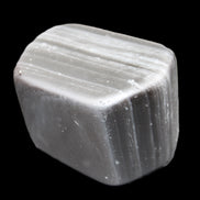 Black banded Obsidian paperweight 58/61*38/42*32/37mm 205/225g in sunlight - Rocks and Things Store