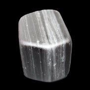 Black banded Obsidian paperweight 58/61*38/42*32/37mm 205/225g in sunlight - Rocks and Things Store