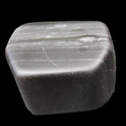 Black banded Obsidian paperweight 58/61*38/42*32/37mm 205/225g in sunlight - Rocks and Things Store