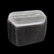 Black banded Obsidian paperweight 58/61*38/42*32/37mm 205/225g in sunlight - Rocks and Things Store