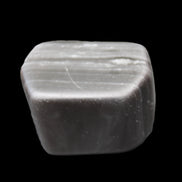 Black banded Obsidian paperweight 58/61*38/42*32/37mm 205/225g in sunlight - Rocks and Things Store