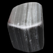 Black banded Obsidian paperweight 58/61*38/42*32/37mm 205/225g in sunlight - Rocks and Things Store