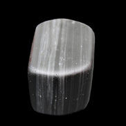 Black banded Obsidian paperweight 58/61*38/42*32/37mm 205/225g in sunlight - Rocks and Things Store