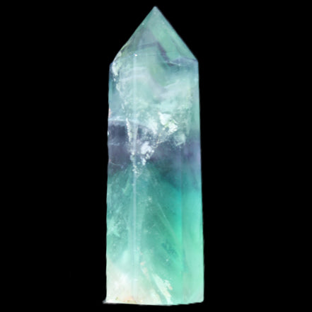 Rainbow Fluorite wand 60mm 43g in sunlight - Rocks and Things Store