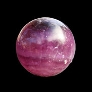 Rainbow Fluorite sphere 30mm 44g in sunlight - Rocks and Things Store