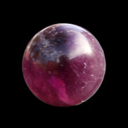 Rainbow Fluorite sphere 30mm 44g in sunlight - Rocks and Things Store