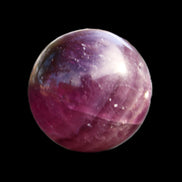 Rainbow Fluorite sphere 30mm 44g in sunlight - Rocks and Things Store