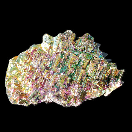 Bismuth crystal 122*90*32mm 501g in sunlight - Rocks and Things Store