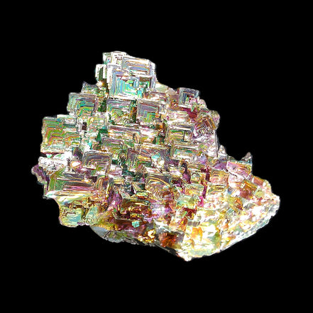 Bismuth crystal 122*90*32mm 501g in sunlight - Rocks and Things Store