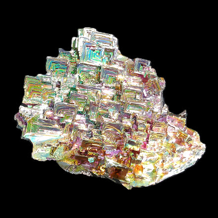 Bismuth crystal 122*90*32mm 501g in sunlight - Rocks and Things Store